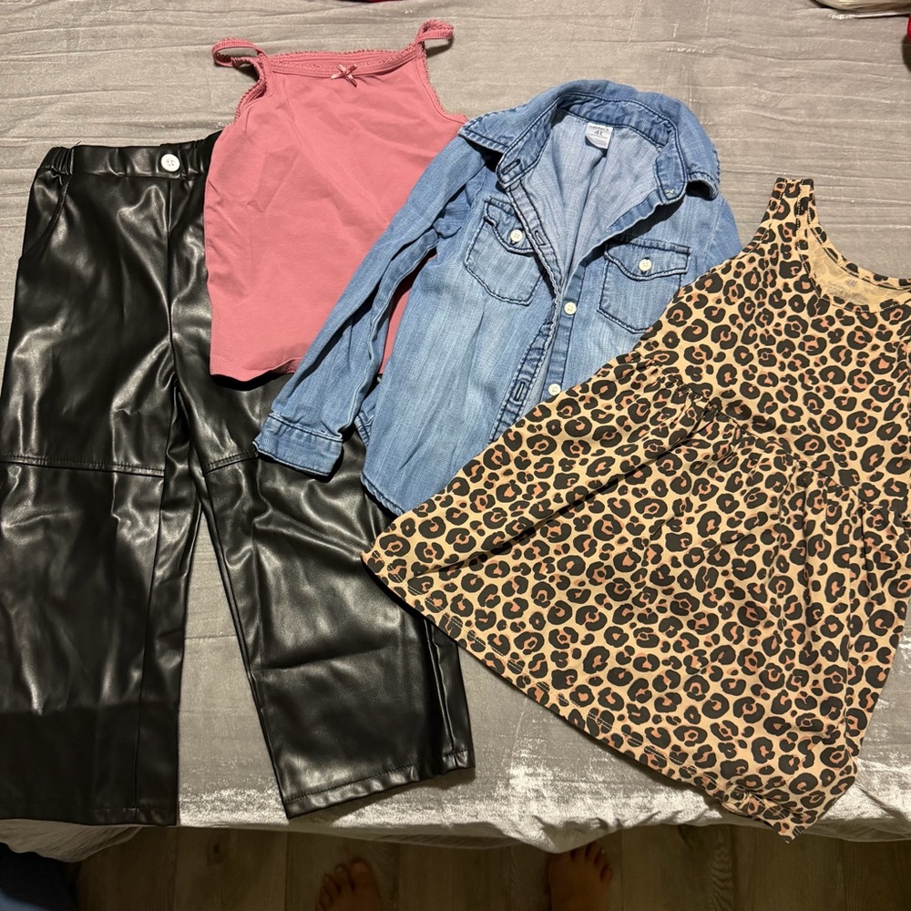 4T girls fall haul H&M and Gap lot 4